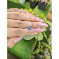 1.09 Ct. Blue Sapphire from Ceylon (Sri Lanka) Life Style