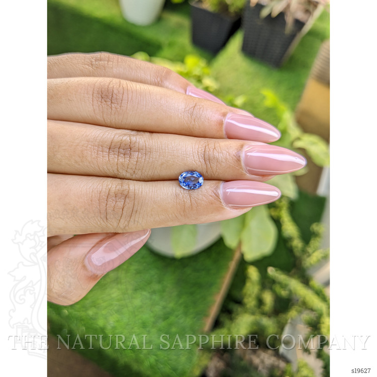 1.09 Ct. Blue Sapphire from Ceylon (Sri Lanka)