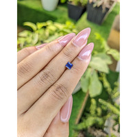 0.76 Ct. Violet Sapphire from Ceylon (Sri Lanka) Life Style