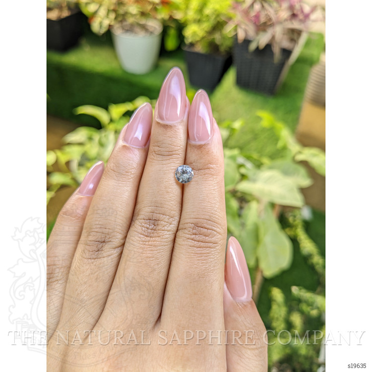 1.02 Ct. White Sapphire from Ceylon (Sri Lanka)