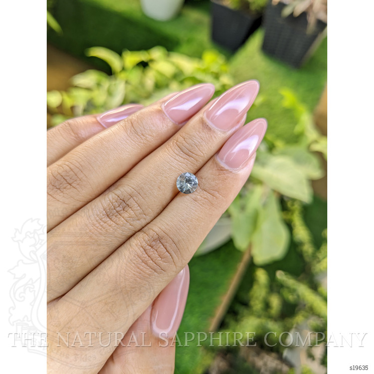 1.02 Ct. White Sapphire from Ceylon (Sri Lanka)