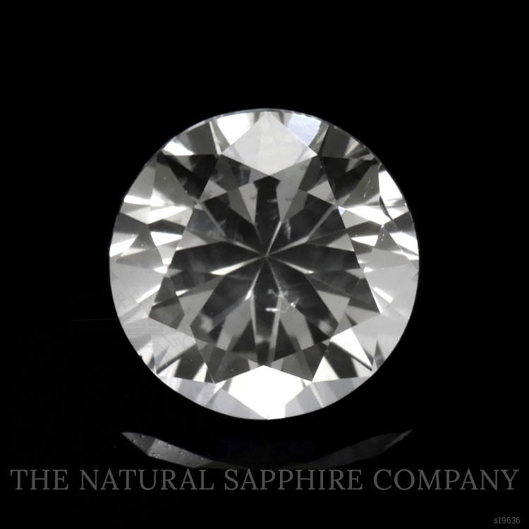 1.00 Ct. White Sapphire from Ceylon (Sri Lanka)