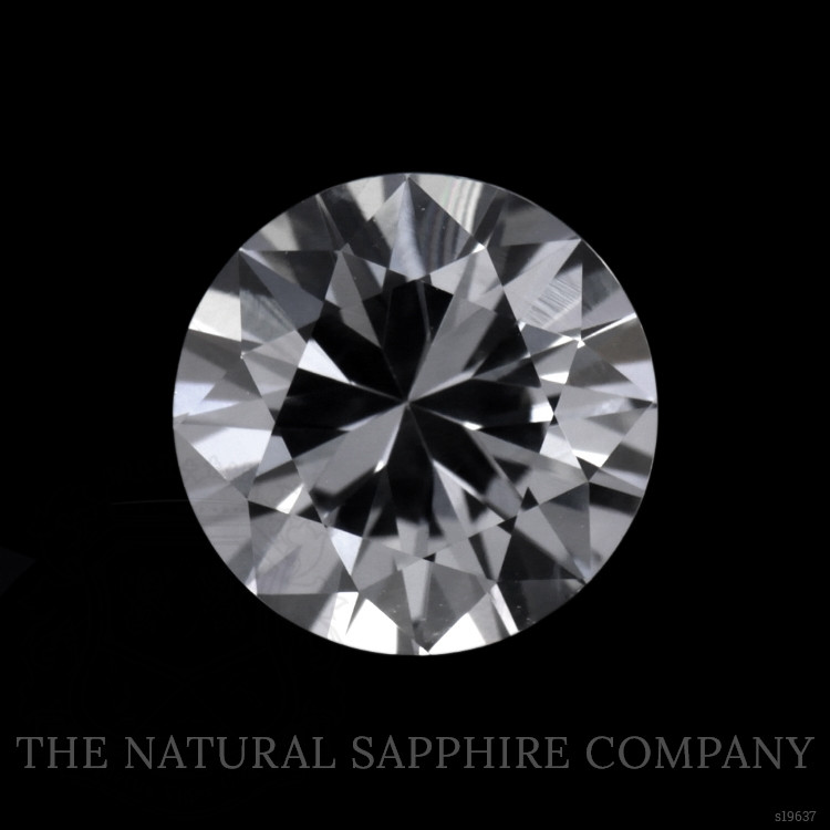 1.66 Ct. White Sapphire from Ceylon (Sri Lanka)
