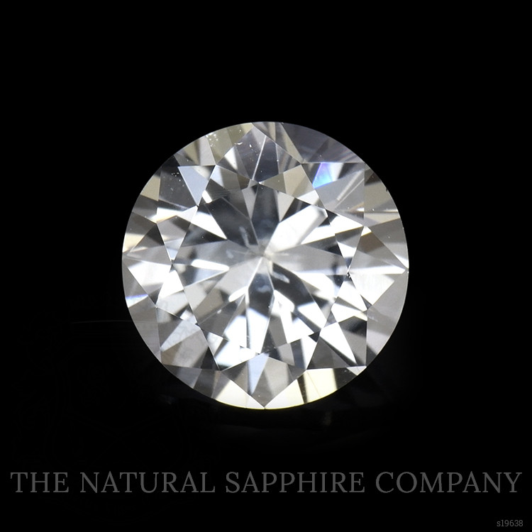 1.36 Ct. White Sapphire from Ceylon (Sri Lanka)