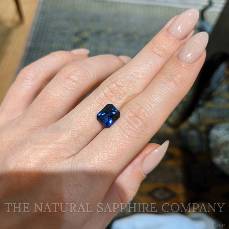 3.10 Ct. Blue Sapphire from Ceylon (Sri Lanka)