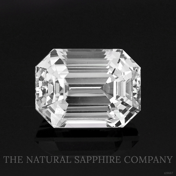 10.05 Ct. White Sapphire from Ceylon (Sri Lanka)