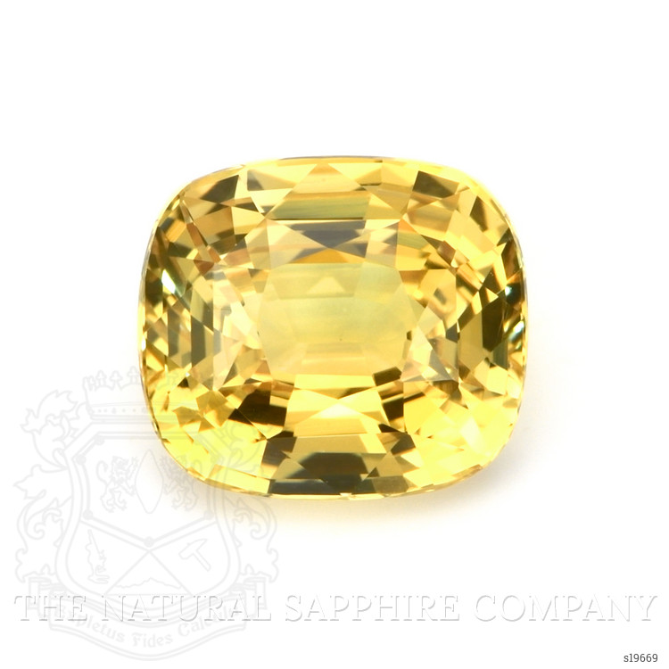 4.10 Ct. Yellow Sapphire from Ceylon (Sri Lanka)