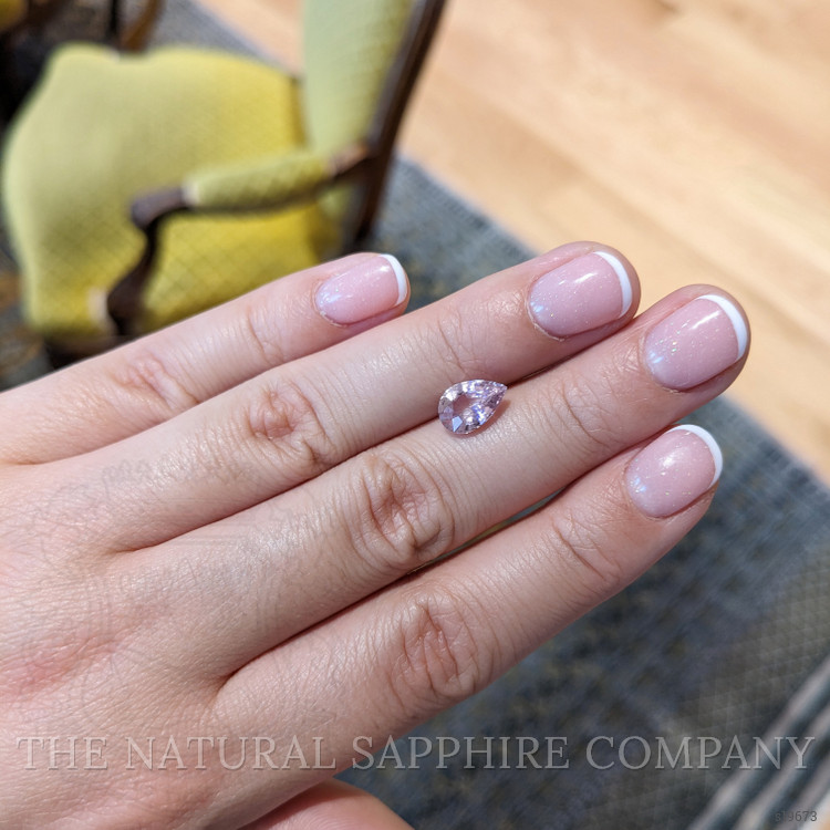 2.01 Ct. Peach Sapphire from Ceylon (Sri Lanka)