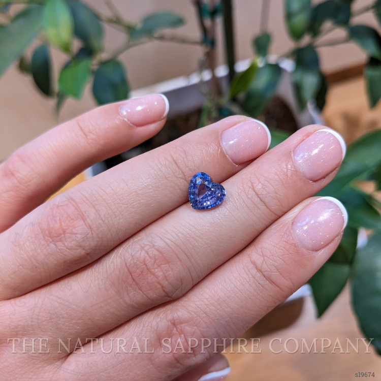 3.04 Ct. Blue Sapphire from Ceylon (Sri Lanka)