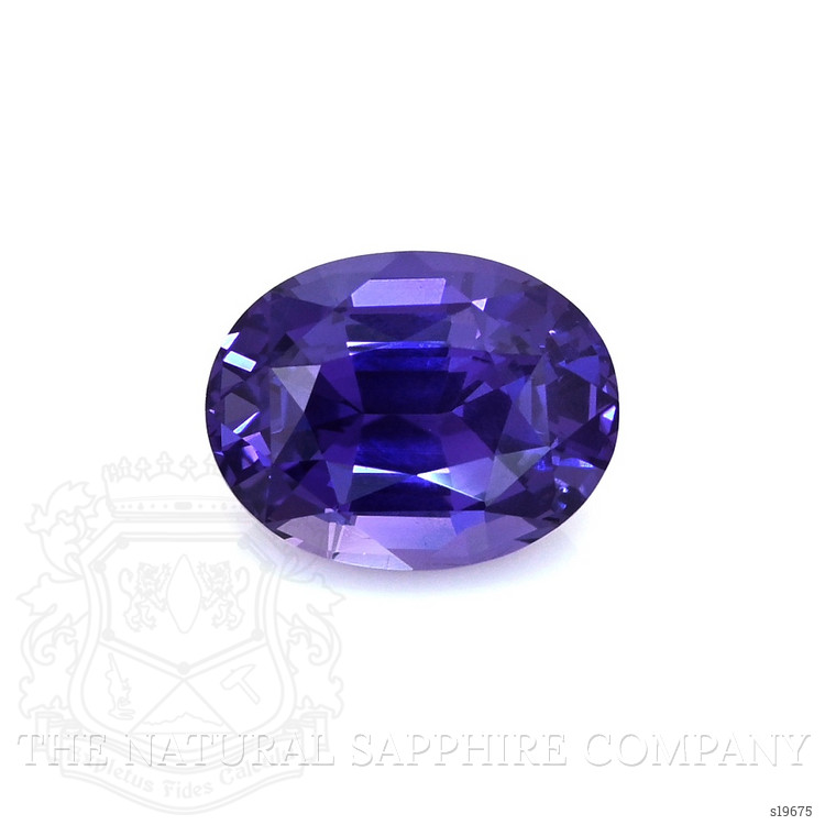 2.56 Ct. Purple Sapphire from Ceylon (Sri Lanka)