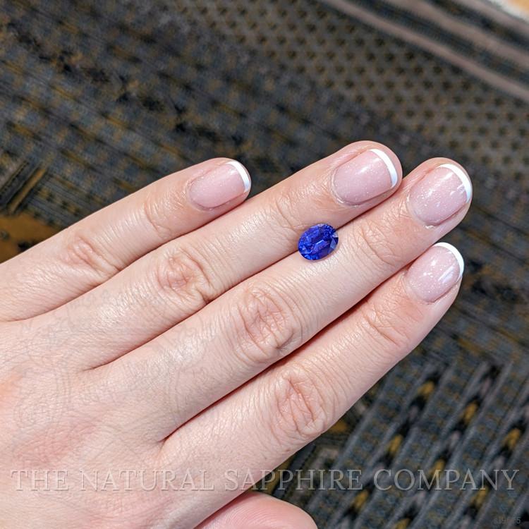 2.56 Ct. Purple Sapphire from Ceylon (Sri Lanka)