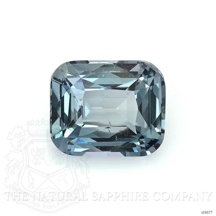 4.35 Ct. Bluish Green Sapphire from Ceylon (Sri Lanka)
