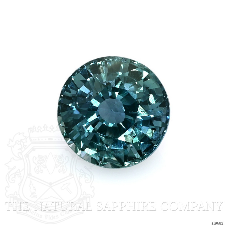 3.56 Ct. Greenish Blue Sapphire from Ceylon (Sri Lanka)