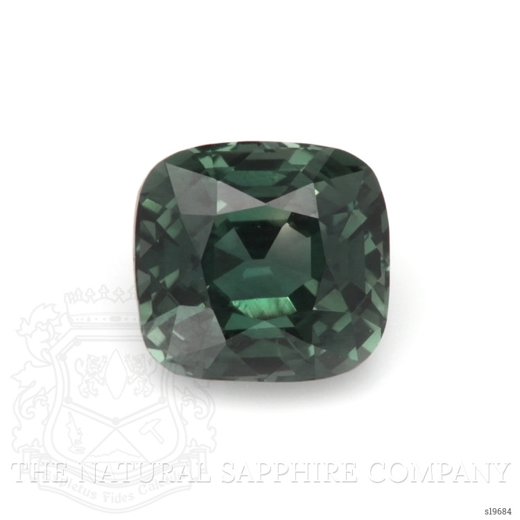 2.60 Ct. Bluish Green Sapphire from Ceylon (Sri Lanka)