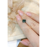 2.60 Ct. Bluish Green Sapphire from Ceylon (Sri Lanka) Life Style