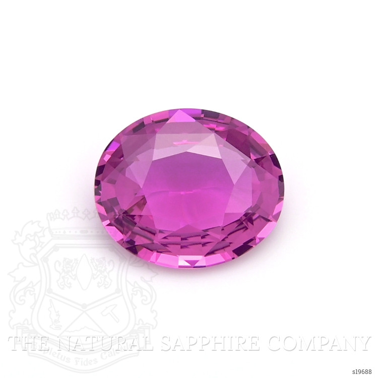 2.08 Ct. Purplish Pink Sapphire from Ceylon (Sri Lanka)