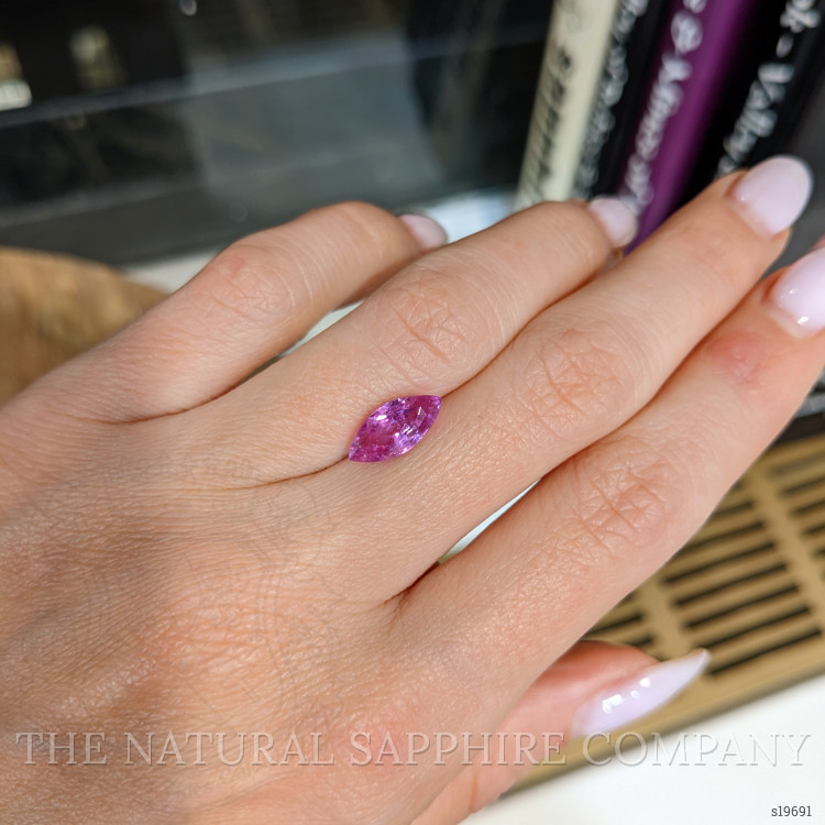 2.40 Ct. Pink Sapphire from Ceylon (Sri Lanka)