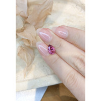 2.09 Ct. Purplish Pink Sapphire from Ceylon (Sri Lanka) Life Style