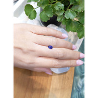 1.13 Ct. Blue Sapphire from Ceylon (Sri Lanka) Life Style