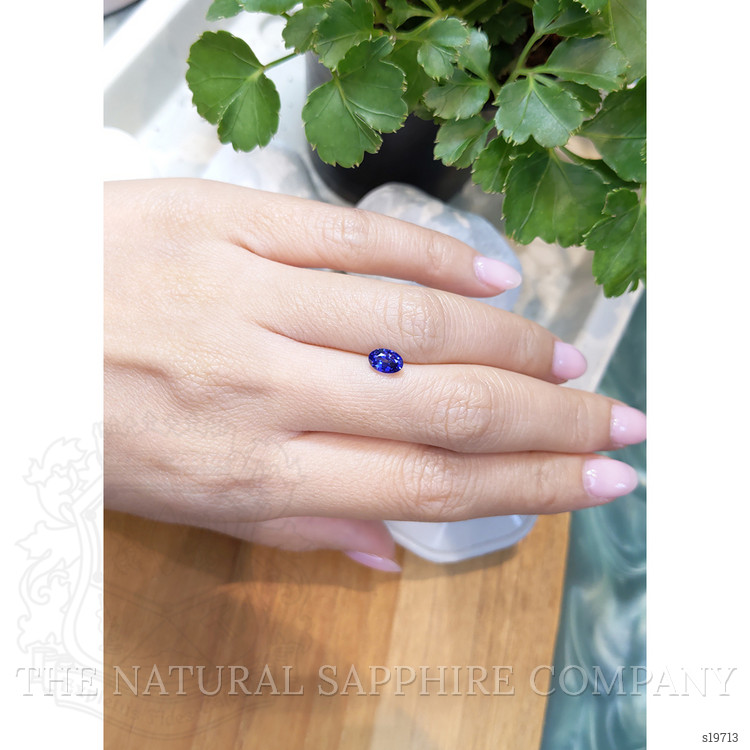 1.13 Ct. Blue Sapphire from Ceylon (Sri Lanka)