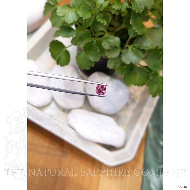1.19 Ct. Purplish Pink Sapphire from Ceylon (Sri Lanka)