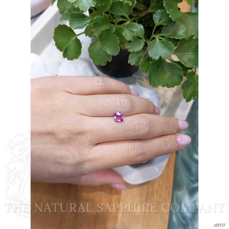 1.38 Ct. Pinkish Purple Sapphire from Ceylon (Sri Lanka)