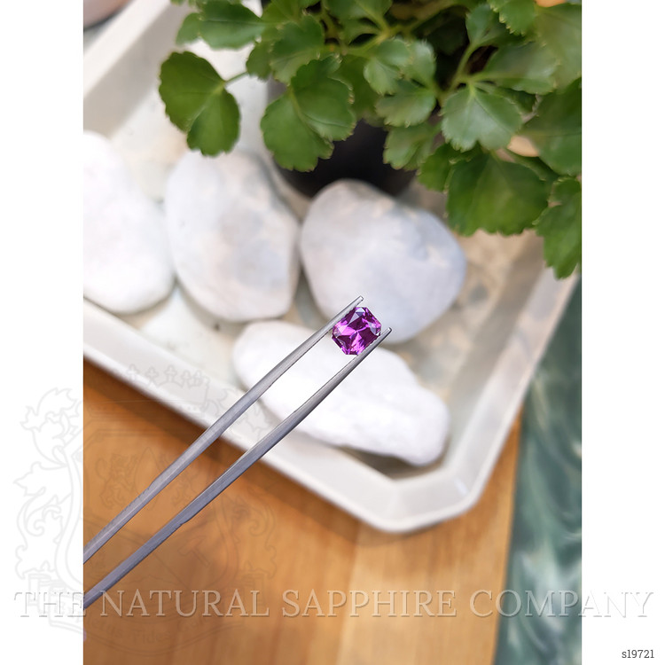 1.71 Ct. Pinkish Purple Sapphire from Ceylon (Sri Lanka)