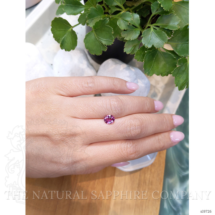 1.16 Ct. Purplish Pink Sapphire from Ceylon (Sri Lanka)