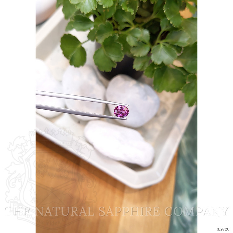 1.16 Ct. Purplish Pink Sapphire from Ceylon (Sri Lanka)