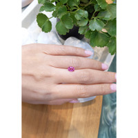 1.32 Ct. Pink Sapphire from Ceylon (Sri Lanka) Life Style