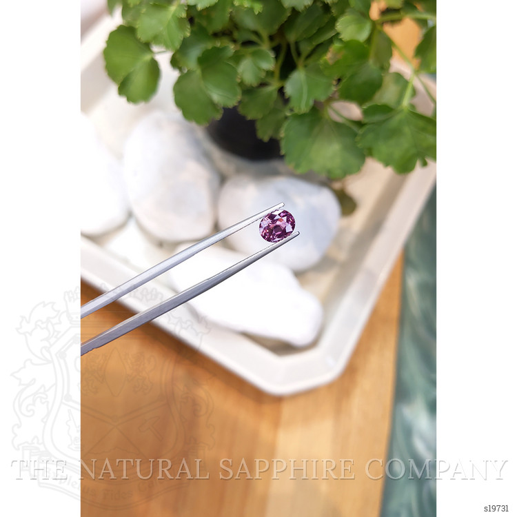 1.48 Ct. Pinkish Purple Sapphire from Ceylon (Sri Lanka)