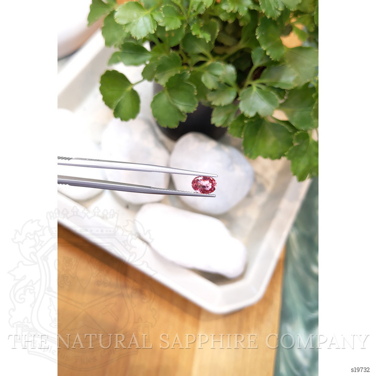 1.50 Ct. Reddish Pink Sapphire from Ceylon (Sri Lanka)