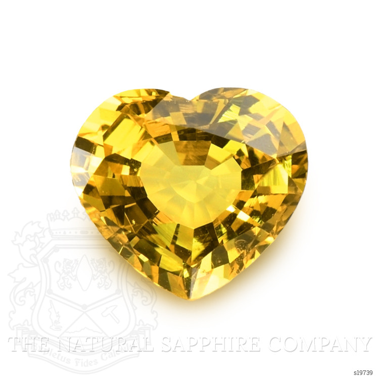 6.84 Ct. Yellow Sapphire from Ceylon (Sri Lanka)
