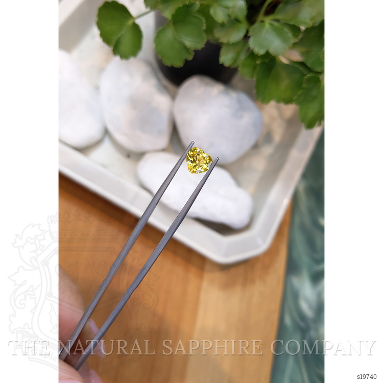 1.70 Ct. Yellow Sapphire from Ceylon (Sri Lanka)