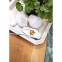 4.07 Ct. Orangish Yellow Sapphire from Ceylon (Sri Lanka) Life Style