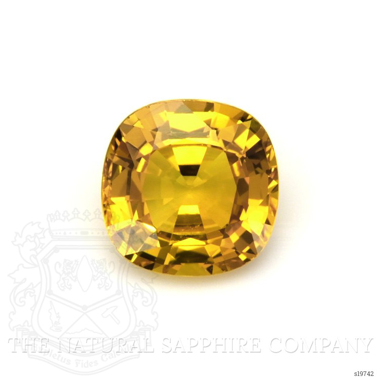 1.86 Ct. Yellowish Brown Sapphire from Ceylon (Sri Lanka)