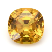 1.68 Ct. Orangish Yellow Sapphire from Ceylon (Sri Lanka) Video