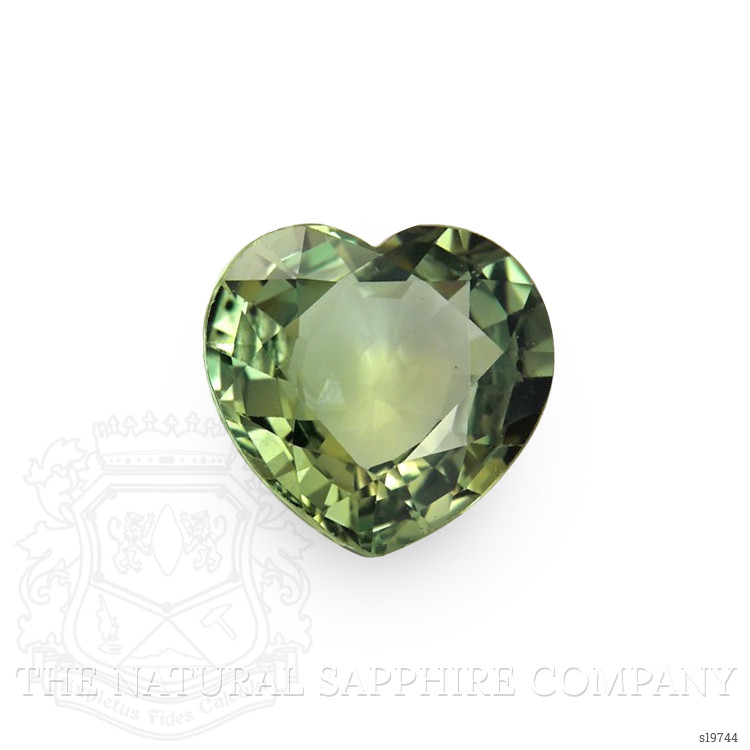 2.11 Ct. Green Sapphire from Ceylon (Sri Lanka)