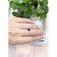 1.30 Ct. Blue Sapphire from Montana Life Style