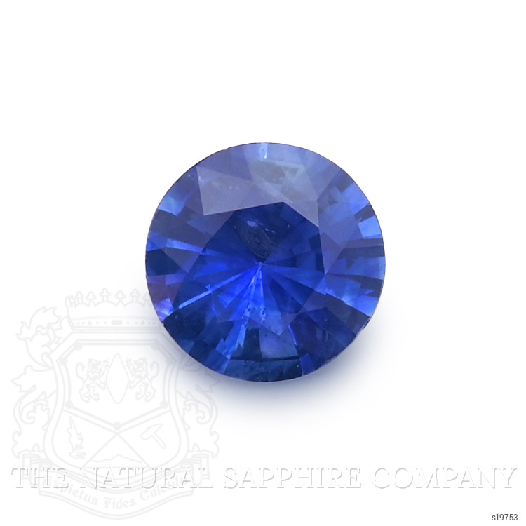 0.76 Ct. Blue Sapphire from Ceylon (Sri Lanka)