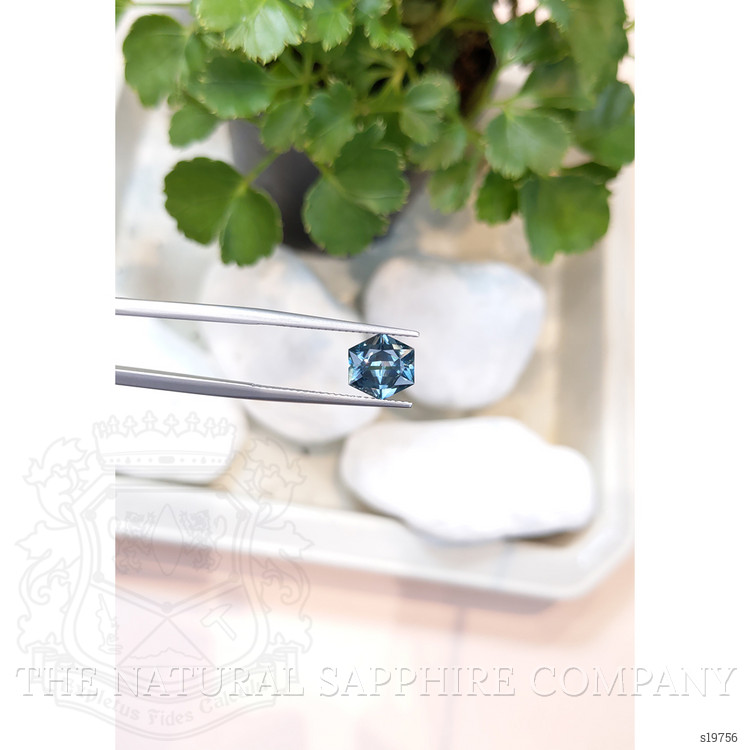 2.63 Ct. Greenish Blue Sapphire from Montana