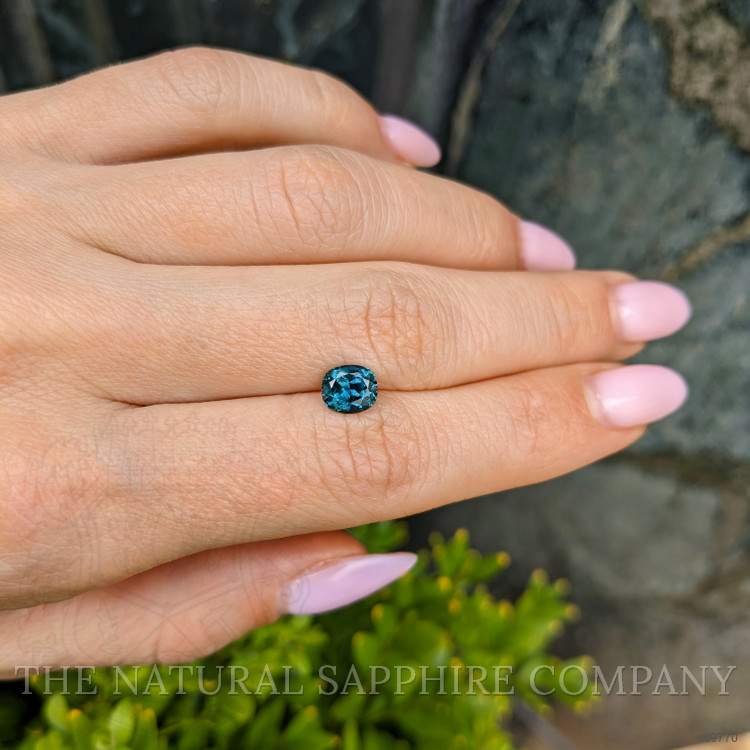 1.55 Ct. Bluish Green Sapphire from Montana