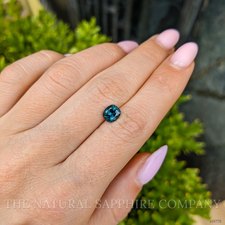 1.55 Ct. Bluish Green Sapphire from Montana
