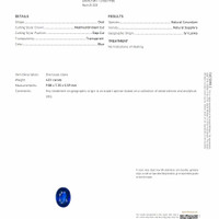 4.01 Ct. Sapphire from Ceylon (Sri Lanka) Scan Report