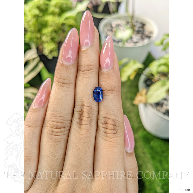 2.30 Ct. Blue Sapphire from Ceylon (Sri Lanka)