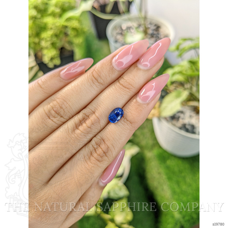 2.30 Ct. Blue Sapphire from Ceylon (Sri Lanka)