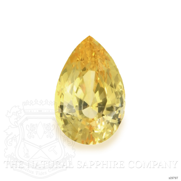 7.65 Ct. Yellow Sapphire from Ceylon (Sri Lanka)