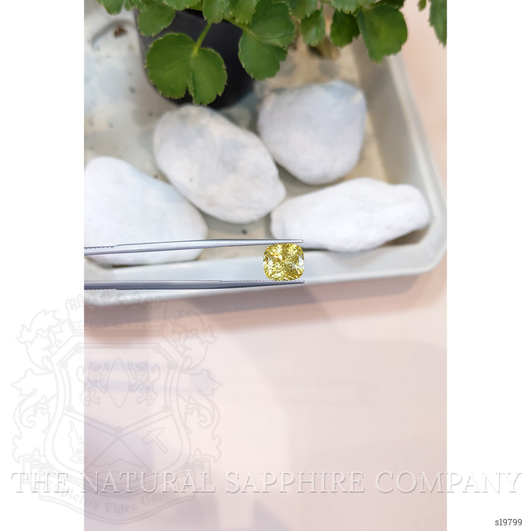 6.18 Ct. Yellow Sapphire from Ceylon (Sri Lanka)