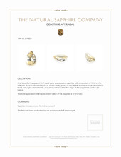 5.19 Ct. Yellow Sapphire from Ceylon (Sri Lanka) Appraisal