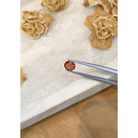 2.08 Ct. Reddish Orange Sapphire from Ceylon (Sri Lanka) Life Style